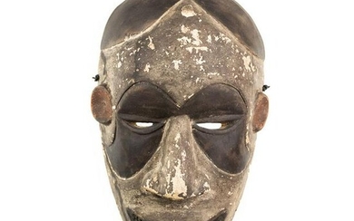 African Nigeria Igbo Style Male Figure Mask