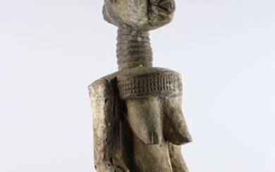 Afrique. Nigéria. Importante statuette Idoma. H. 71cm. (Afrique, Art africain, Civilisation et ethnies)