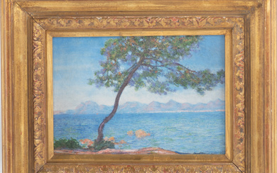 After Claude Monet. "The Esterel Mountains," oil