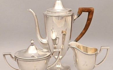 American Sterling Silver Three-PieceCoffee Service