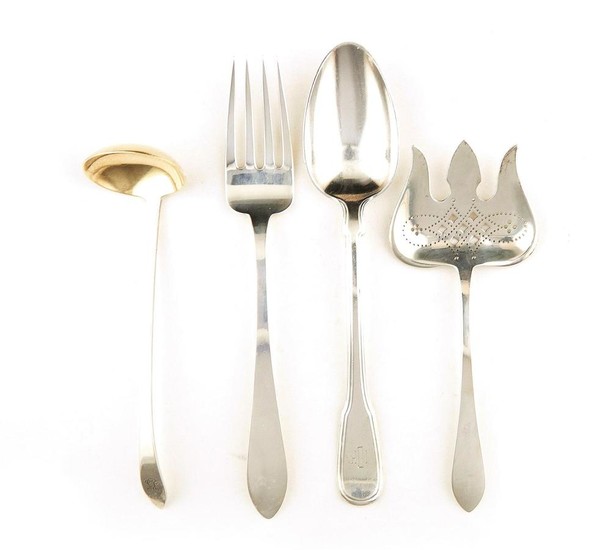 American silver flatware items, Tiffany & Co (11pcs)