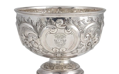 An English sterling silver bowl - Sheffield 1894, Lee...