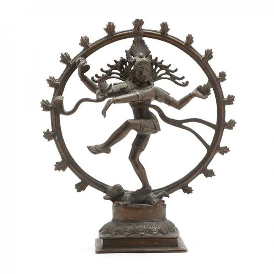 An Indian Bronze Sculpture of Shiva Nataraja