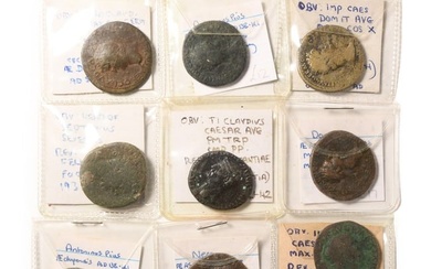 Ancient Roman Imperial Coins - AE Sestertius, Dupondius and As Group [9]