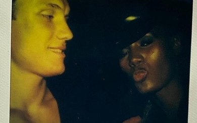 Andy Warhol, "Grace Jones and Dolph Lundgren"