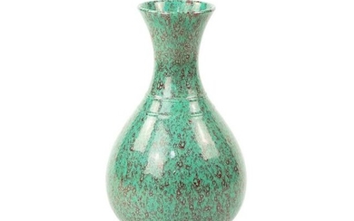 Antique Chinese Hong Ban Jun Glaze Qian Long Vase