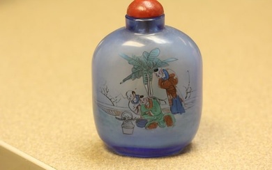 Antique/Vintage Large Chinese Snuff Bottle