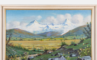 Emilio Moncayo, (Ecuador 1895 - 1970) - Alpine Scene
