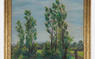 Artist Unknown, (20th Century) - Landscape with Trees