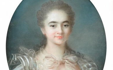 Attribué à Rosalie FILLEUL (1752-1794) Portrait...