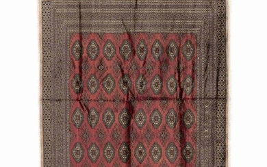 Authentic Handmade Kashmir Wool On Cotton 100315