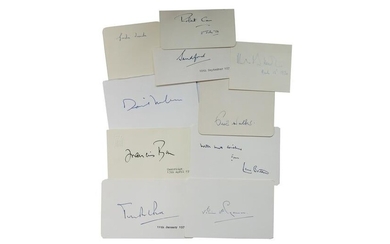 Autograph Collection.- Politicians