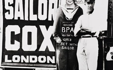 BILL BRANDT (1904-1983) Sailor Cox, Bookmaker, Epsom.