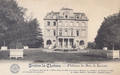 BRABANT WALLON : Braine-le-Château, Braine l'Alleud, Chaumont-Gistoux, Cortil-Noirmont, Rixensart... Environ 230 cartes postales.