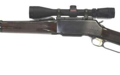 BROWNING 81BLR RIFLE, 7MM-08 REM, REDFIELD SCOPE