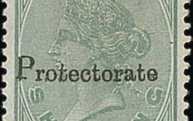 Bechuanaland Bechuanaland Protectorate 1888 (Aug.) group of seven values 1d. on 1d. lilac to 2/...