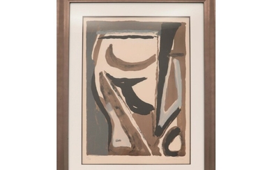 Bram van Velde (1895-1981) - lithografie op papier - zonder titel