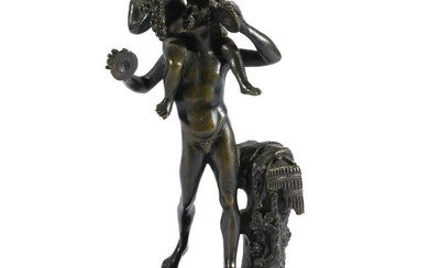 Bronze Neo-Classical Statue of a Faun