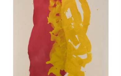 λ Bruce Tippett (British 1933-2017), Untitled (Red + Yellow)