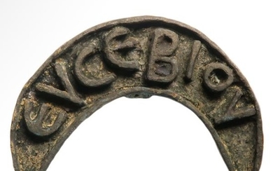 Byzantine Bronze Bread Seal c. 5th-6th Century A.D.