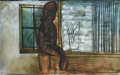 CHARLES BLACKMAN (1928 - 2018) Girl by a Window archival...