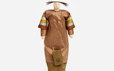 Charla Khanna "Walking Bag" Fabric & Composite Doll