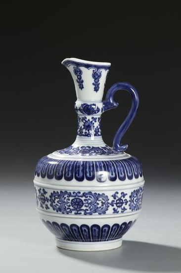 Chinese Blue and White Ewer