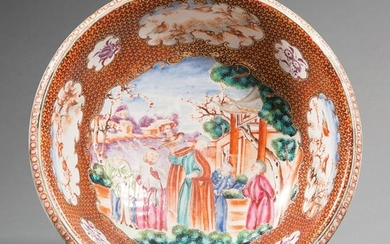 Chinese Expor Porcelain Wash Bowl