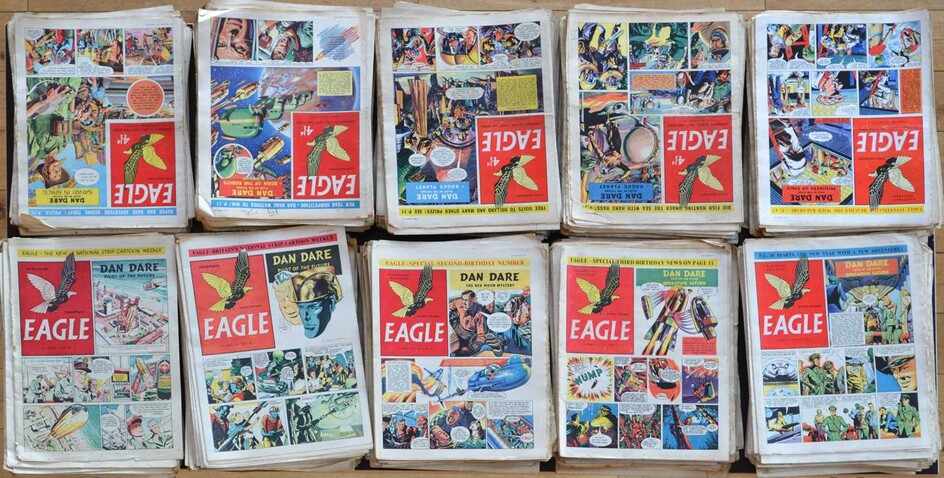 Collection Of Eagle Comics Vol 1-10 (1950-1959)