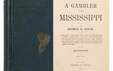 Devol, George. Forty Years a Gambler on the