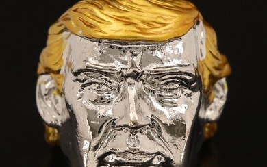 Donald Trump Figural Ring