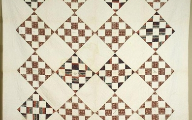 Early Album Patch Quilt dated "1845"