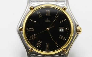 Ebel Stainless Steel and 18KY Gold Watch