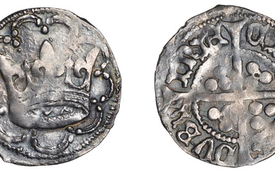 Edward IV (First reign, 1461-1470), First Crown coinage (c.1460-62), Dublin, nine-arc tressure...