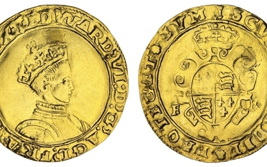 Edward VI (1547-1553), Second Period, Second Issue, Half-Sovereign, 12 April 1549 - April 1550, Tower