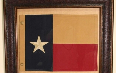 FRAMED TEXAS LONE STAR STATE FLAG