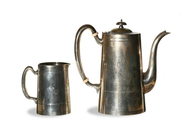 F.W. Smith Silver Co., Teapot and Creamer Set