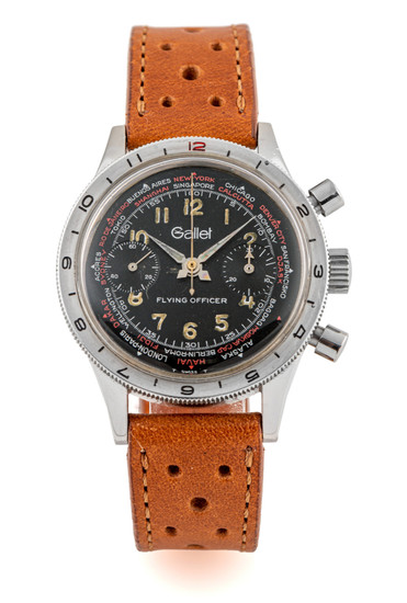 GALLET, FLYING OFFICER, CHRONOGRAPH