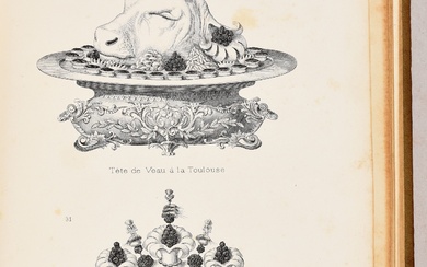 GARLIN, Gustave Le cuisinier moderne ou Les secrets de l'art culinaire. Menus - Haute cuisine...