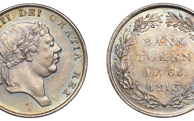 George III (1760-1820), Bank of England, Eighteen Pence, 1813 (ESC 2119; S...