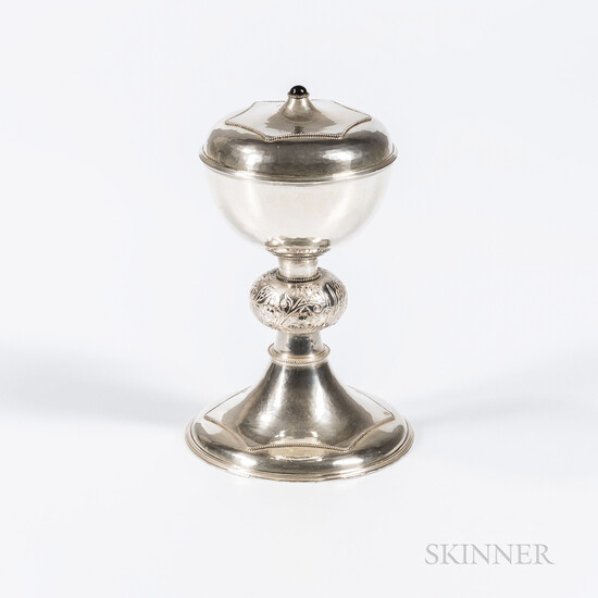 George V Sterling Silver Covered Chalice