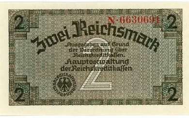 Germany - Third Reich 2 Reichsmark 1940 - 1945 (ND)