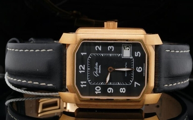 Glashutte Senator Karree 35mm 18K Watch (1 of 150)