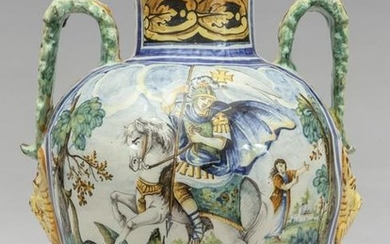 Grande vaso decorato con San Giorgio, SYR PAPAV