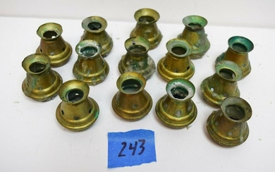 Group of 14 Bove Candle Followers, 7/8" Size Candle