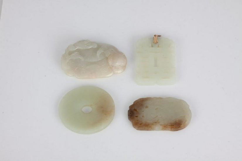 Group of Chinese Jade Pieces