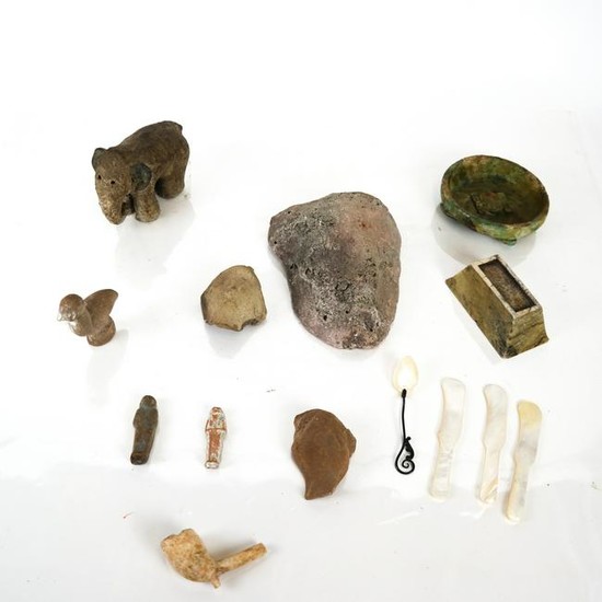 Group of Pre-Columbian-Style Objects