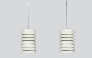 Hans-Agne Jakobsson Pair of pendant lamps, model no. T487, 1950s