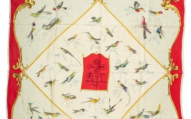 Hermès, Lotto composto da due foulard