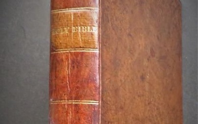 Holy Bible, Old & New Testaments, KJV 1837, American Bible Society